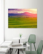 Obraz Zelená panoráma 1391